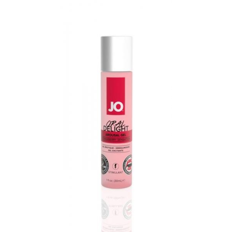 Jo Xtra Silky Silicone 4oz + Oral Delight Strawberry 1oz