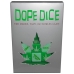 Dope Dice Party Game Green