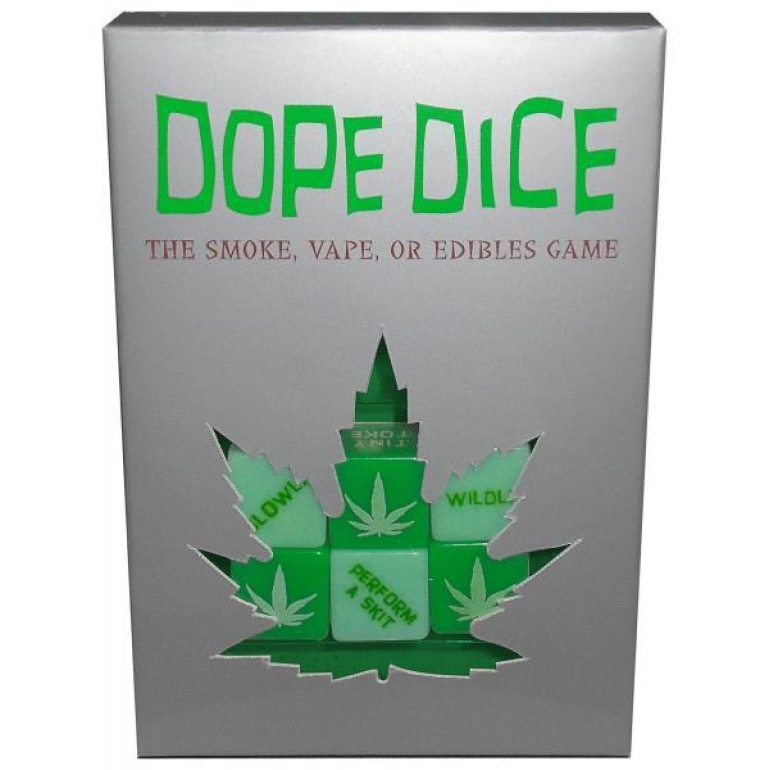 Dope Dice Party Game Green