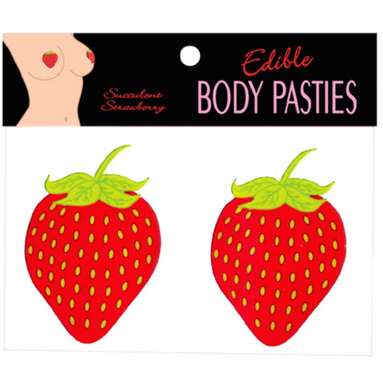 Edible Body Pasties Succulent Strawberry