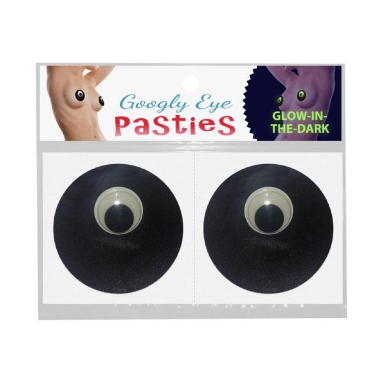 Googly Eye Pasties Black