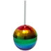 Rainbow Disco Ball Cup  Multi-Color