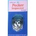 Pecker Inspector Badge Silver