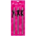 Stripper Straws Male Silver