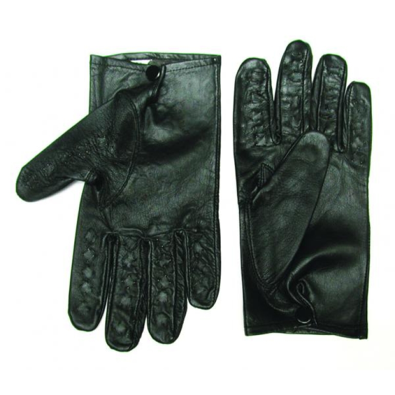 Vampire Gloves Leather Small Black