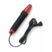 Neon Wand Red Handle Purple Electro Stimulator