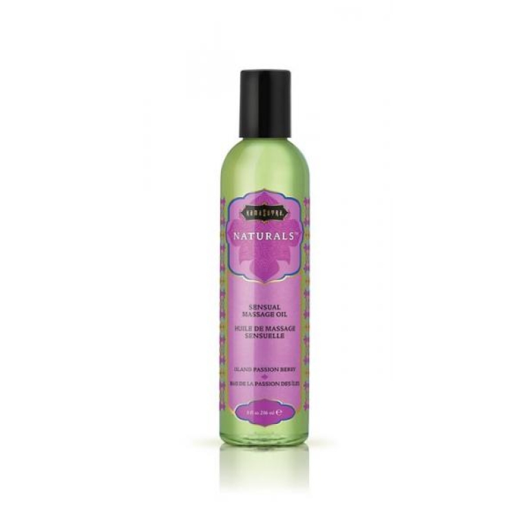 Kama Sutra Naturals Massage Oil Island Passion Berry 8oz