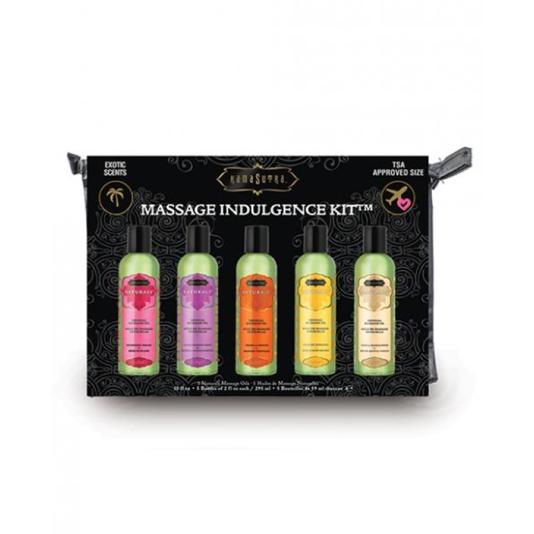 Kama Sutra Massage Indulgence Kit Natural Multi-Color