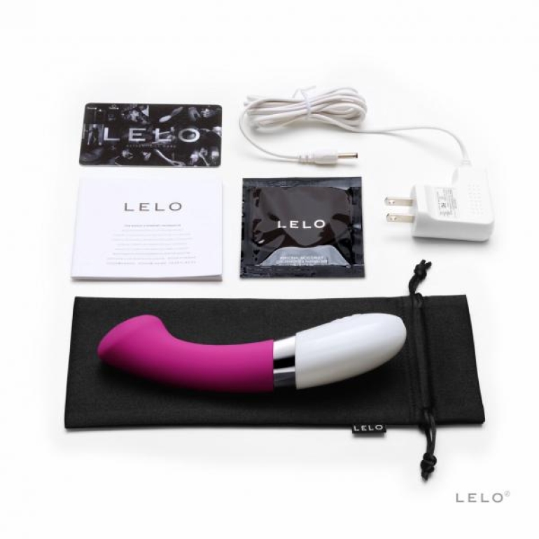 Gigi 2 G-Spot Vibrator Deep Rose  White