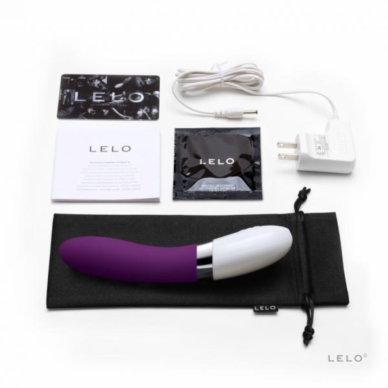 Liv 2 Silicone Waterproof Vibrator - Purple White