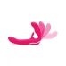 Happy Rabbit Rechargeable Pink Vibrating Strapless Strap On