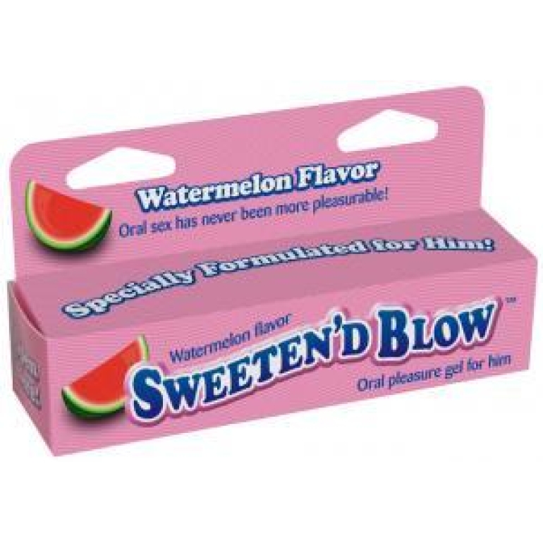 Sweeten D Blow Oral Pleasure Gel Watermelon 1.5 oz