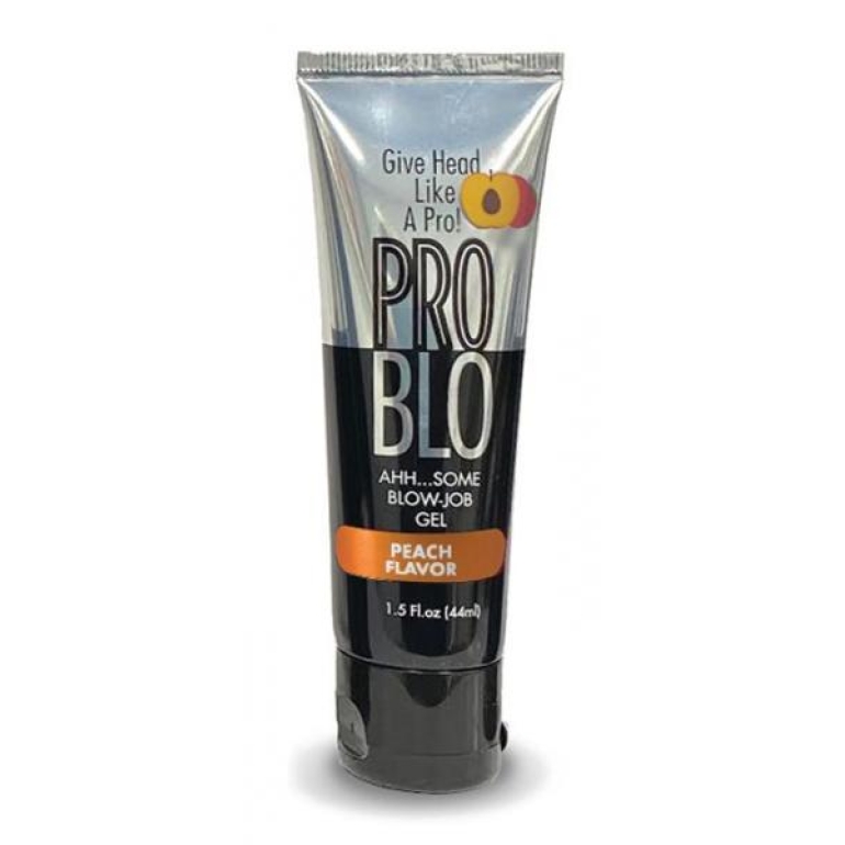 Problo Oral Pleasure Gel Peach 1.5 Fl Oz