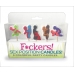 F*ckers Sex Position Candles 5 Colorful Party Candles Multi-Color