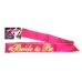 Bride To Be Sash Glow In The Dark Pink