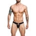 Male Basics Dngeon Chain Jockstrap Black O/s (hanging) One Size Fits Most