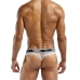 Peep Show Lo Rise Thong White Small/Medium S/M