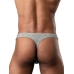 Ribbed & Ready Thong Grey L/xl