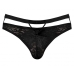 Lucifer Cutout Thong Black L/xl