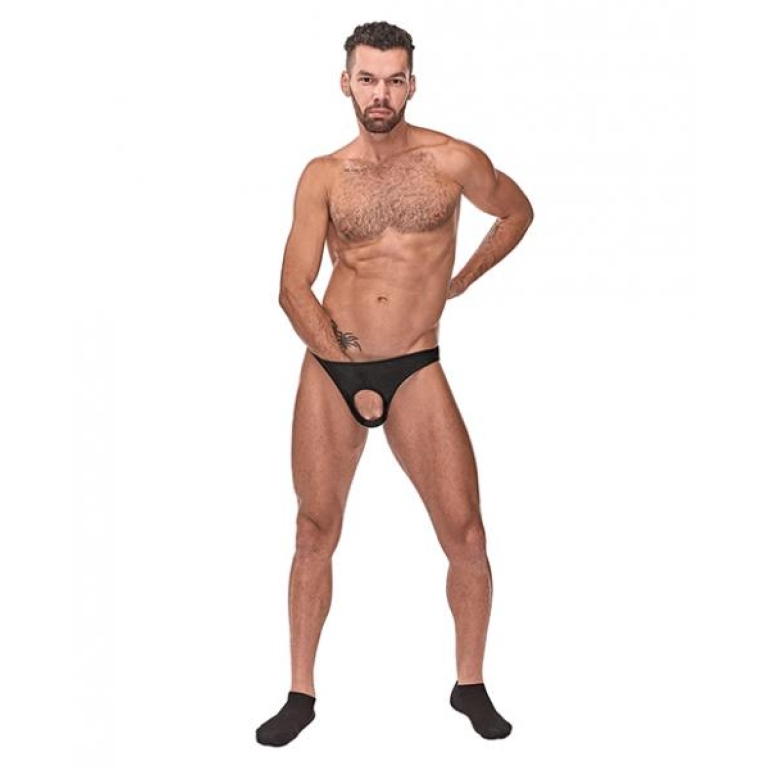 Pouchless Brief Black O/s One Size Fits Most