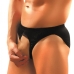 Pouchless Brief Black O/s One Size Fits Most
