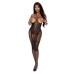 Seamless Cupless Catsuit Black O/s One Size Fits Most