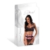 Sensual Desires Bra Cincher & Thong Mauve 2xl One Size Queen