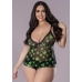 Hazy Dayz Cami & Short Set Pot Leaf 2xl