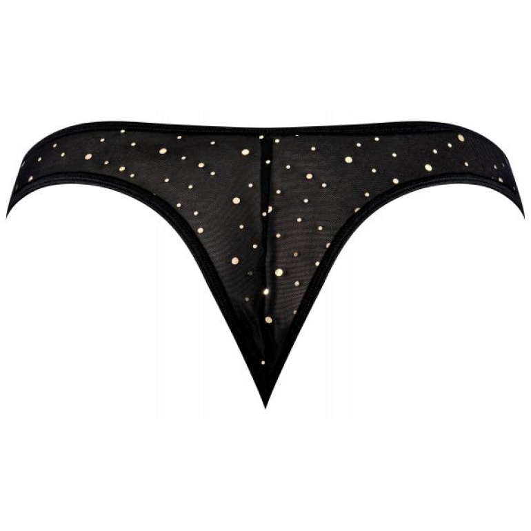 Glitz & Glam Tanga Black S/m