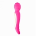 Zoe Rechargeable Dual Vibrating Wand Hot Pink