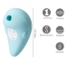 Marina 10 Function Silicone Air Vibrator Blue