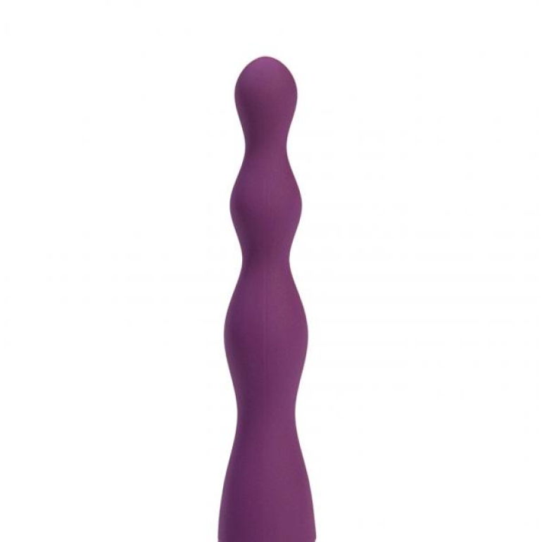 Dani 10 Function Silicone Bead Anal Vibe Purple