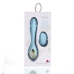 Harmonie Dual Vibrator Teal Silicone Rechargeable Blue