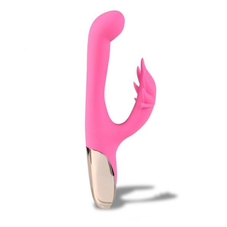 Maui Rechargeable Silicone Poseable 420 Rabbit Pink