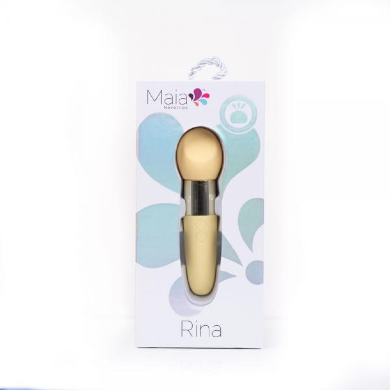 Rina Dual Vibrator Yellow