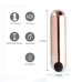 Jessi Rechargeable Mini Bullet Vibrator Rose Gold