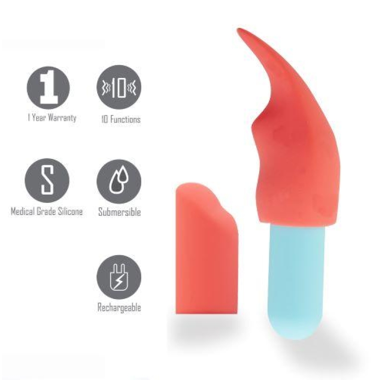 Sydney Mini Bullet Vibrator with Silicone Sleeves Rechargeable Multi-Color