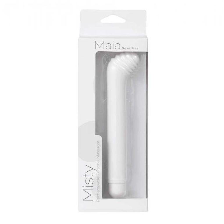Misty Long Rechargeable Bullet White