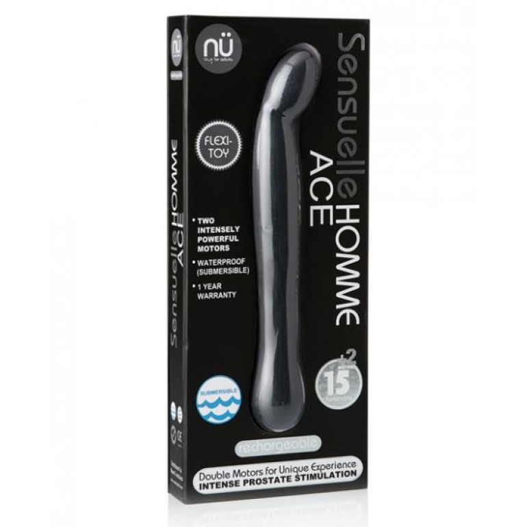 Sensuelle Homme Ace Black Prostate Massager