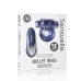 Sensuelle Remote Control Rechageable Bullet Ring Blue