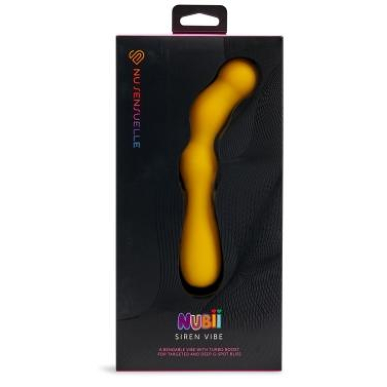 Sensuelle Nubii Siren G-spot Vibe Yellow