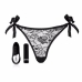 Sensuelle Pleasure Panty Black Remote Control O/S One Size Fits Most