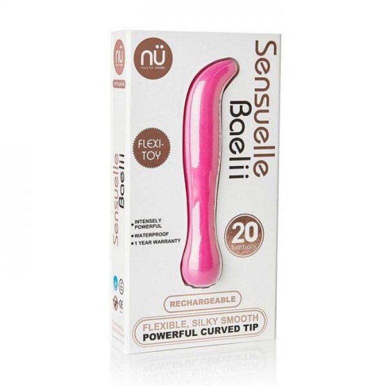 Sensuelle Baelii Flexible G Spot Vibe 20 Functions Pink