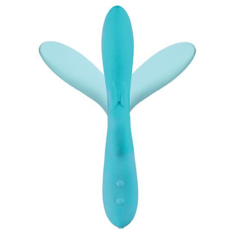 Sensuelle Brandii Bendable Rabbit Vibrator Teal Blue