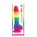 Colours Pride Edition 6 inches Dong Rainbow Multi-Color