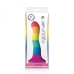 Colours Pride Edition 6 inches Wave Dildo Rainbow  Multi-Color