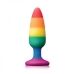 Colours Pride Edition Pleasure Plug Medium Rainbow Multi-Color