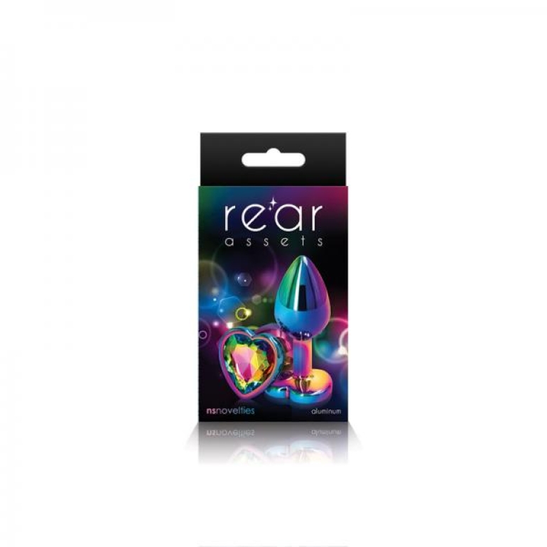 Rear Assets Multicolor Heart Small Rainbow Multi-Color