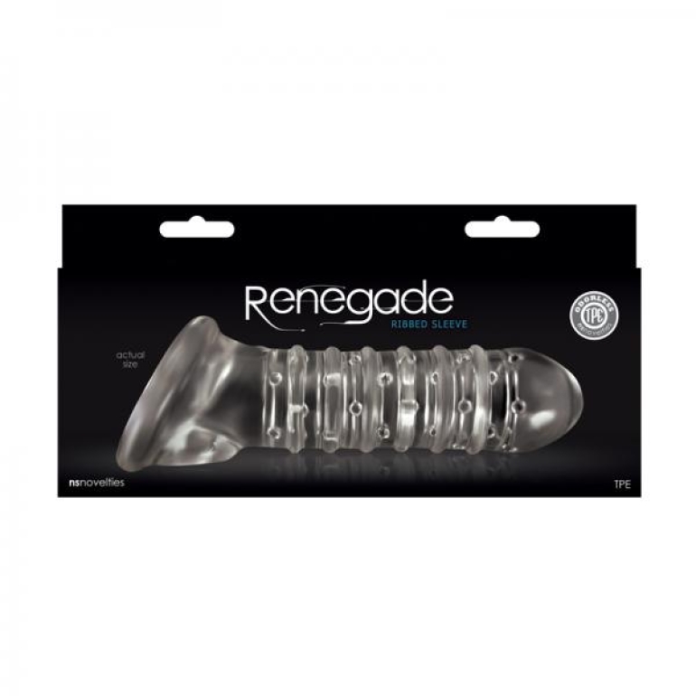 Renegade Ribbed Extension Sleeve Clear