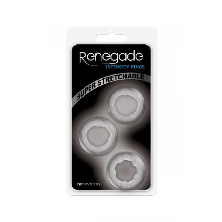 Renegade Intensity Rings Clear 3 Pack